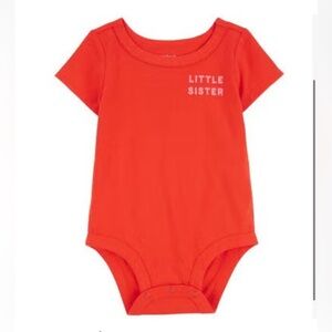 🪐Baby little sister bodysuit